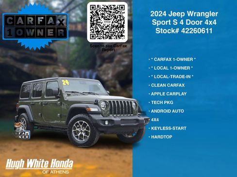 Used 2024 Jeep Wrangler Sport S image 7