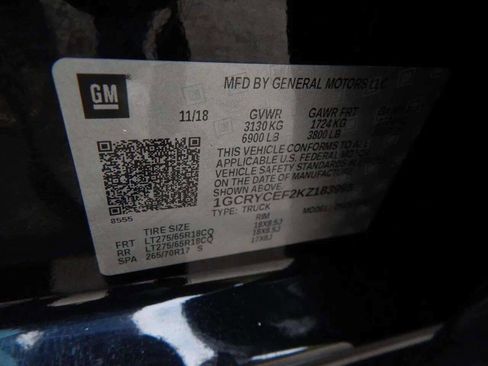 Used 2019 Chevrolet Silverado 1500 Custom Trail Boss w/ Custom Convenience Package image 42