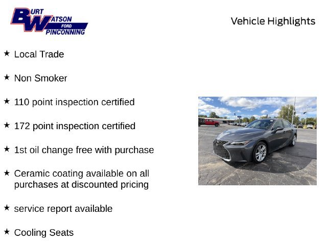 Used 2023 Lexus IS 300 AWD w/ Comfort Package image 8