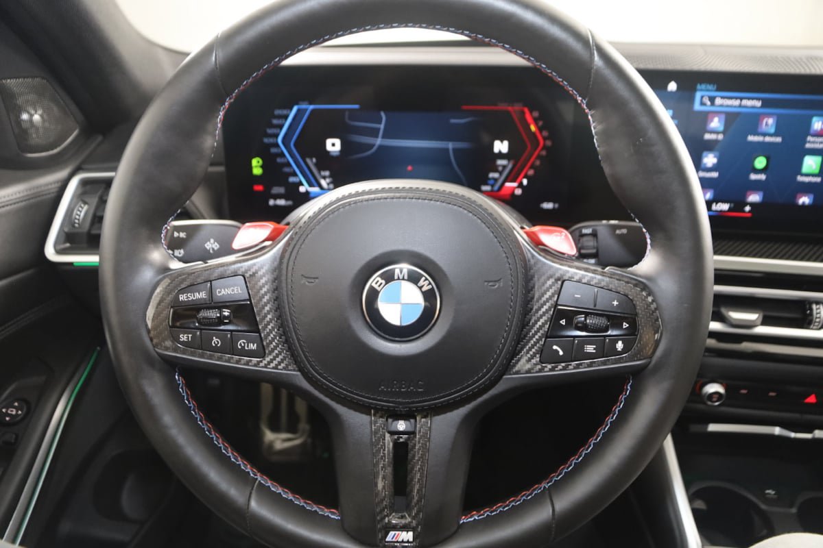 Used 2024 BMW M3 w/ Executive Package RWD image 36