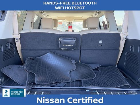 Certified 2024 Nissan Armada Platinum w/ Captain's Chairs Package image 10