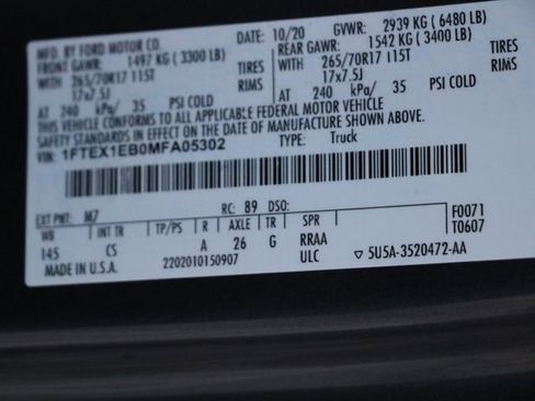 Used 2021 Ford F150 XL w/ Equipment Group 101A High image 31