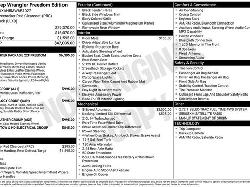 Used 2021 Jeep Wrangler Sport image 4