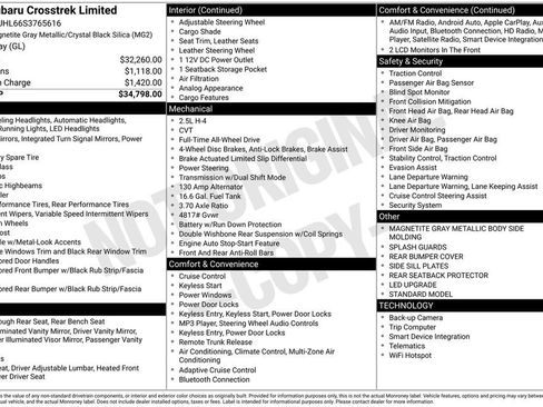 New 2025 Subaru Crosstrek 2.5i Limited image 7
