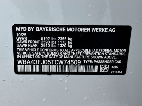 New 2026 BMW 530i 530i w/ M Sport Package image 24