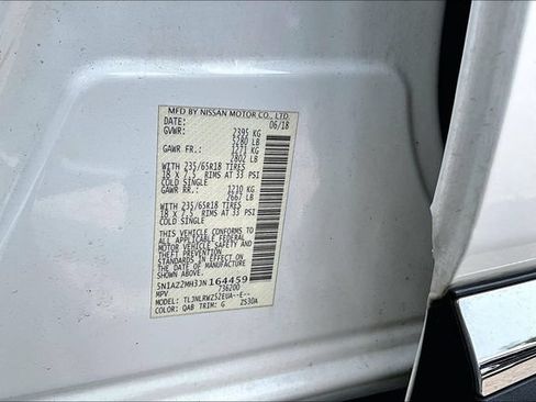 Used 2018 Nissan Murano SL w/ Moonroof Package AWD/4WD image 4