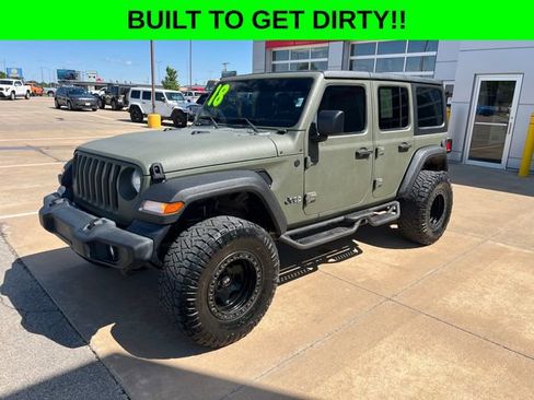 Used 2018 Jeep Wrangler Unlimited Sport S AWD/4WD image 1