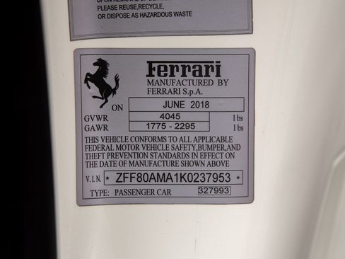 Used 2019 Ferrari 488 Spider RWD image 46