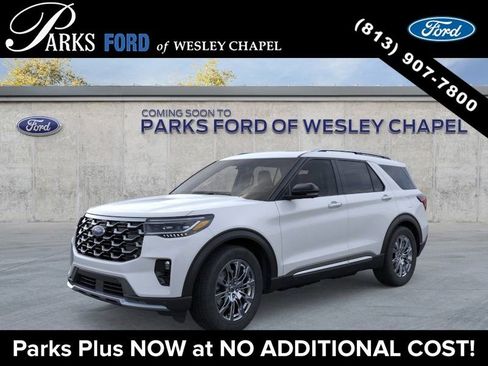 New 2026 Ford Explorer Platinum RWD image 1