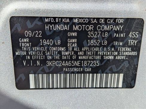 Used 2022 Hyundai Accent SE FWD image 20