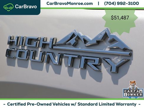 Certified 2023 Chevrolet Silverado 1500 High Country w/ Z71 Off-Road Package AWD/4WD image 52