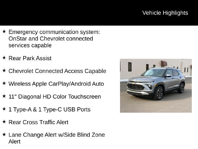 Used 2024 Chevrolet TrailBlazer LT w/ LT Cold Weather Package FWD image 5