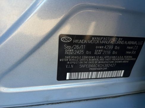 Used 2012 Hyundai Sonata GLS w/ Popular Equipment Pkg image 39