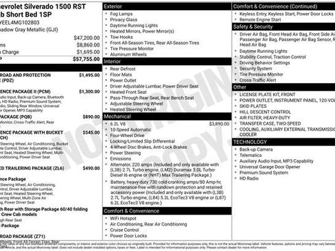 Used 2021 Chevrolet Silverado 1500 RST AWD/4WD image 47