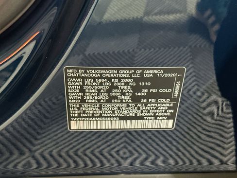 Used 2021 Volkswagen Atlas SEL Premium image 41