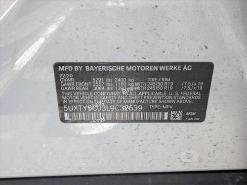 Used 2020 BMW X3 xDrive30i w/ Convenience Package image 23