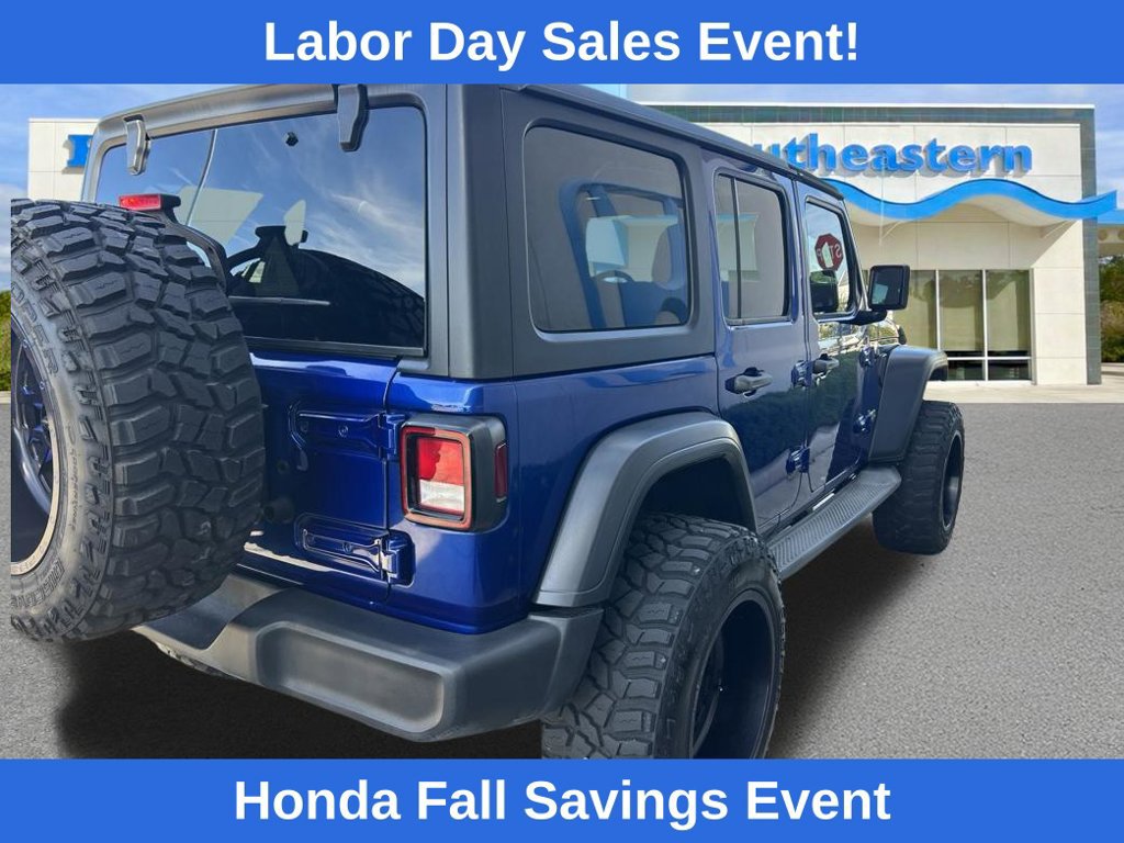 Used 2018 Jeep Wrangler Unlimited Sport S AWD/4WD image 9