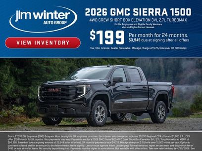 New 2026 GMC Sierra 1500 Elevation w/ Preferred Package