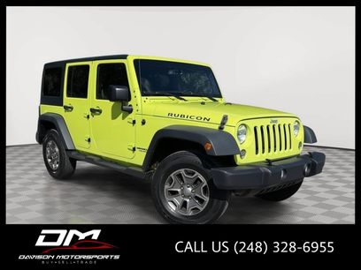 Used 2016 Jeep Wrangler Unlimited Rubicon