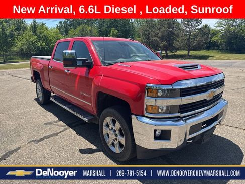 Used 2017 Chevrolet Silverado 2500 LTZ w/ Duramax Plus Package AWD/4WD image 7