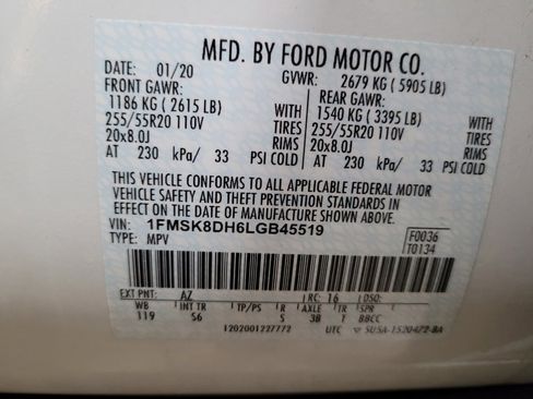 Used 2020 Ford Explorer XLT w/ Equipment Group 202A image 33