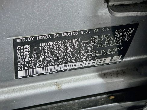 Used 2024 Honda HR-V EX-L image 31