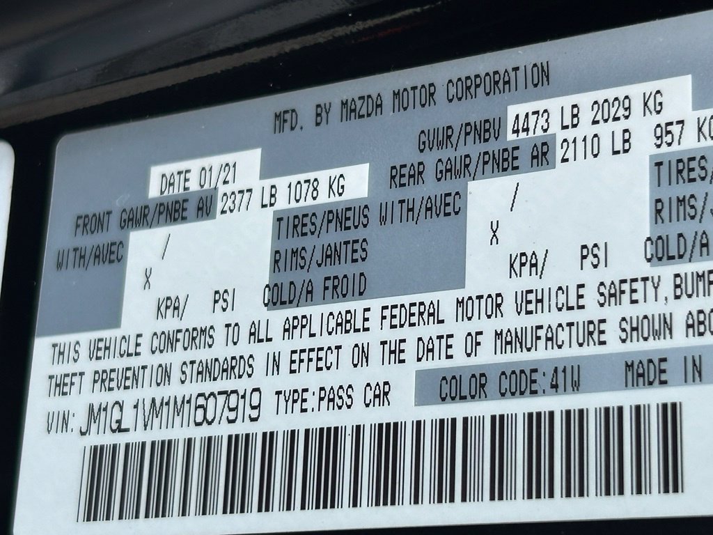 Used 2021 MAZDA MAZDA6 Touring FWD image 41