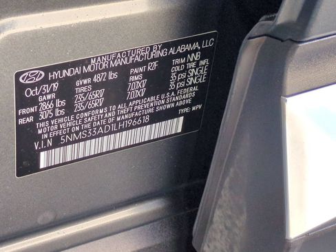 Used 2020 Hyundai Santa Fe SEL w/ Cargo Package FWD image 28