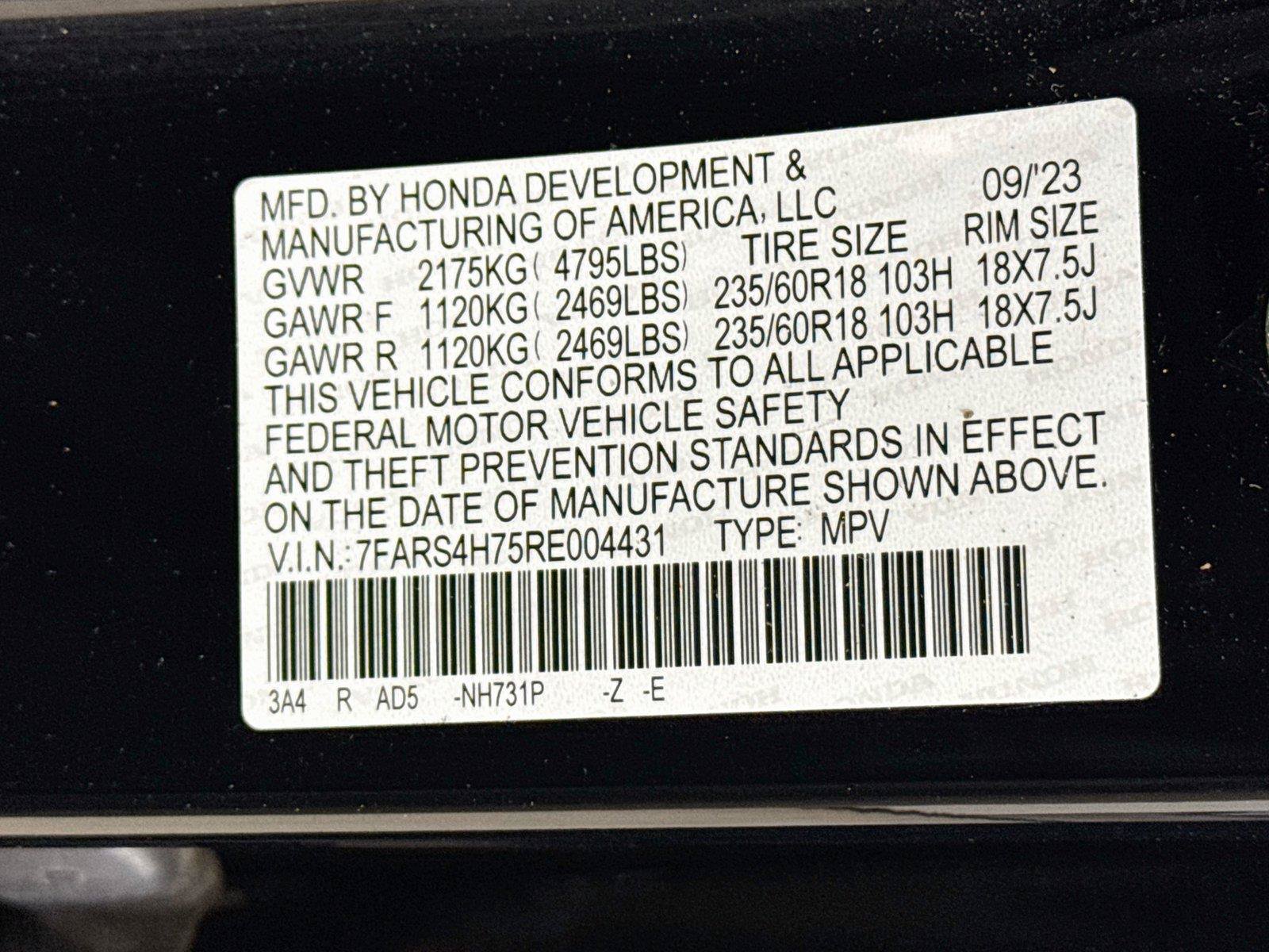 Certified 2024 Honda CR-V EX-L image 23