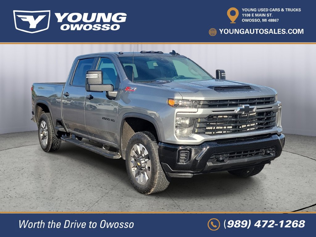Certified 2024 Chevrolet Silverado 2500 Custom w/ Custom Value Package AWD/4WD image 2