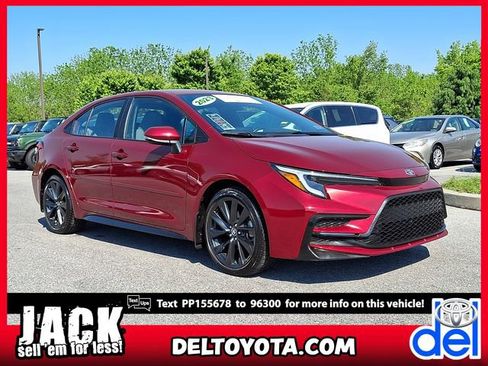 Certified 2023 Toyota Corolla SE w/ Carpet Mat Package (TMS) FWD image 1