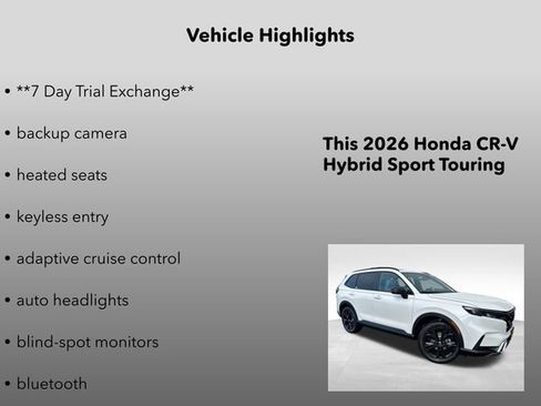 New 2026 Honda CR-V Sport Touring image 5