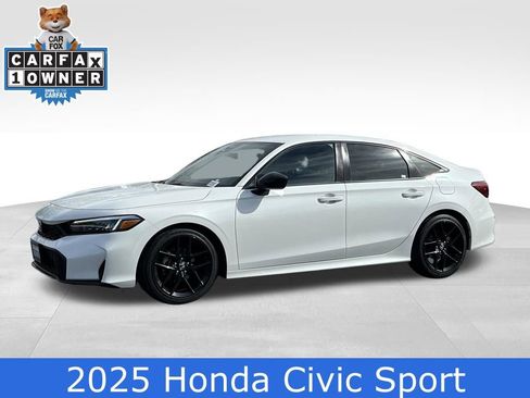 Certified 2025 Honda Civic Sport image 1