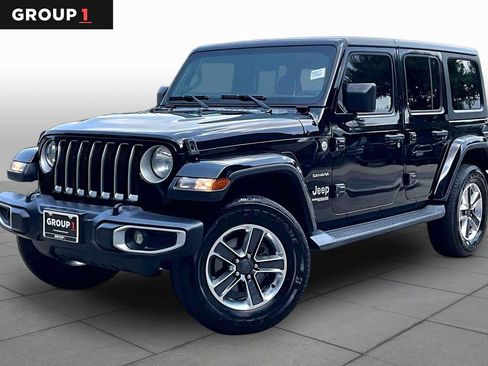 Used 2019 Jeep Wrangler Unlimited Sahara AWD/4WD image 1