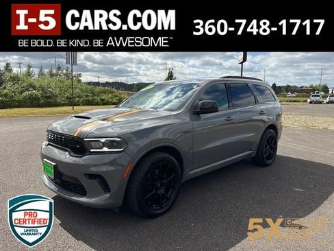 Used 2023 Dodge Durango R/T w/ Hemi Orange Plus Package AWD/4WD image 1
