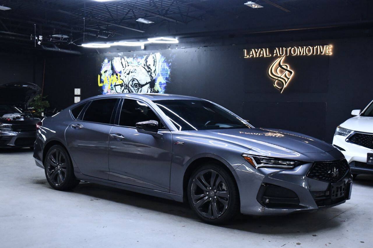 Used 2023 Acura TLX w/ A-SPEC Package AWD/4WD image 1