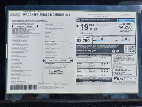 New 2025 Jeep Wagoneer Series II w/ Premium Group I image 18