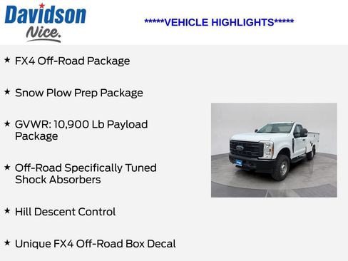 Certified 2025 Ford F350 XL w/ XL Off-Road Package AWD/4WD image 5