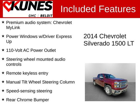 Used 2014 Chevrolet Silverado 1500 LT w/ All Star Edition image 3