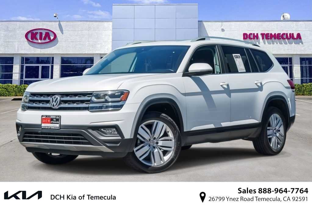 Used 2019 Volkswagen Atlas SE w/ Panoramic Sunroof Package FWD image 1