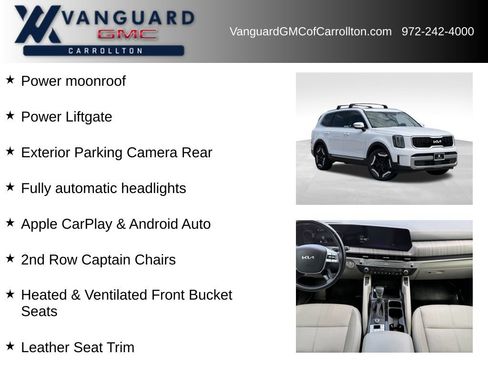 Used 2023 Kia Telluride EX w/ EX Captain's Chair Package FWD image 12