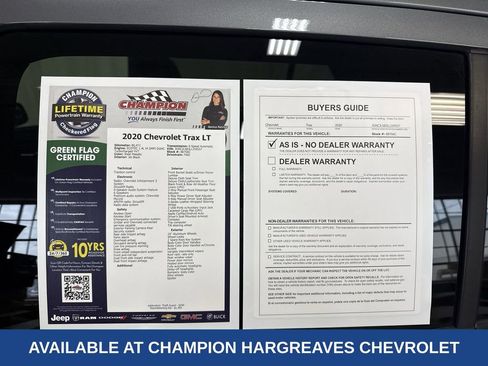 Used 2020 Chevrolet Trax LT w/ LT Convenience Package FWD image 43
