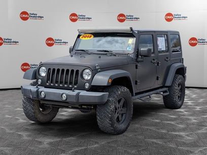 Used 2018 Jeep Wrangler Unlimited Sport S