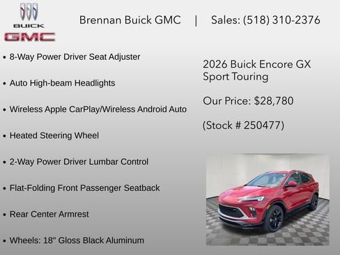 New 2026 Buick Encore GX Sport Touring w/ Comfort Package AWD/4WD image 12