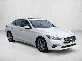 Used 2023 INFINITI Q50 Luxe w/ Cargo Package RWD video 3