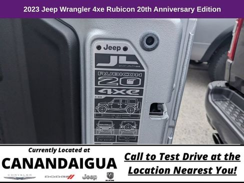 New 2023 Jeep Wrangler Unlimited Rubicon 4xe AWD/4WD image 20