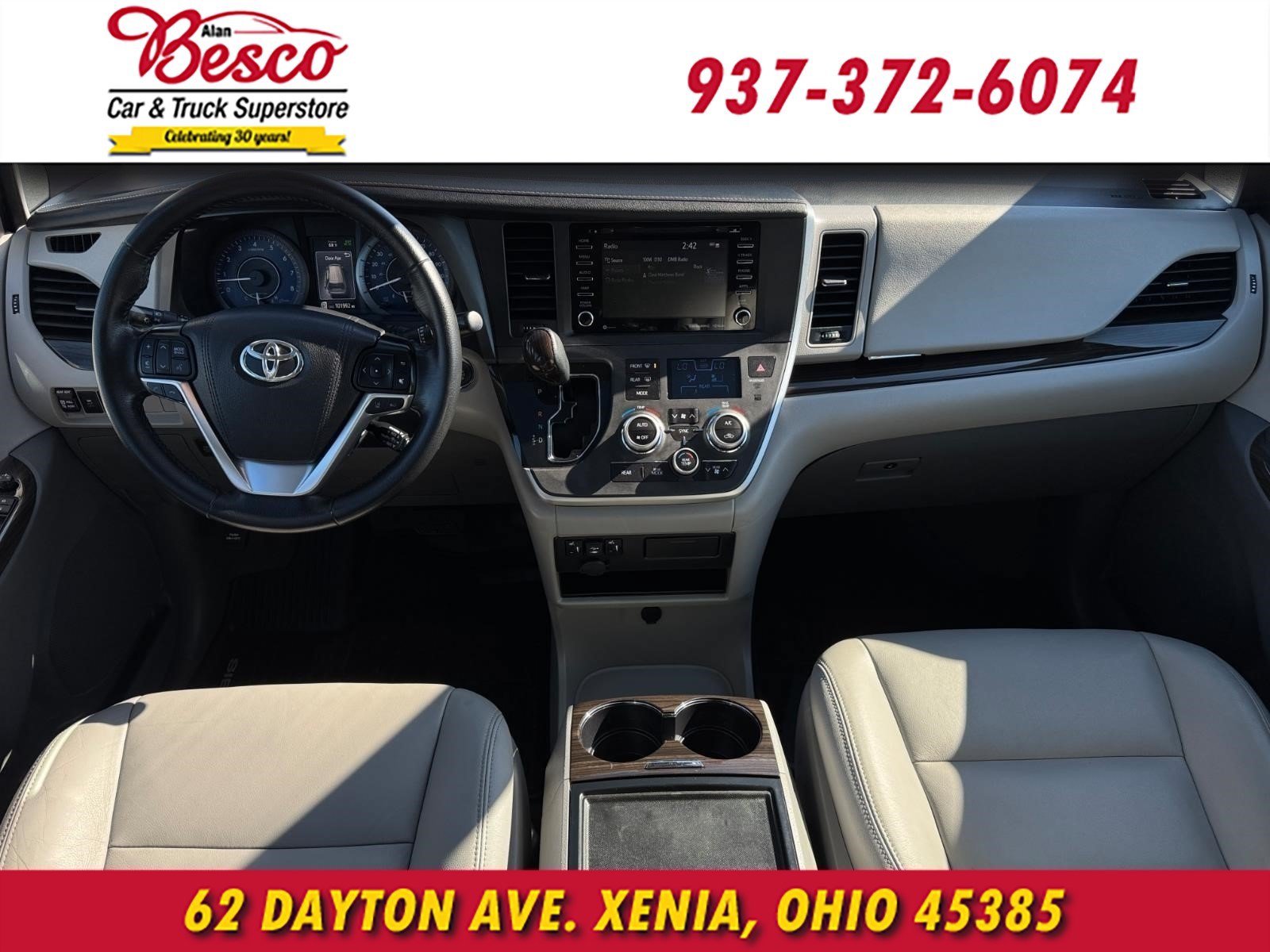 Used 2020 Toyota Sienna XLE w/ XLE Navigation Package AWD/4WD image 7