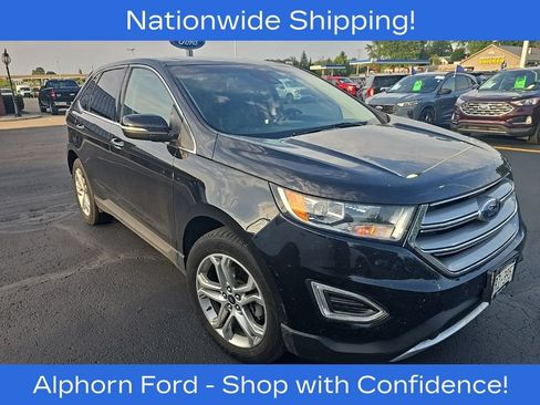 Used 2018 Ford Edge Titanium w/ Canadian Touring Package FWD image 1