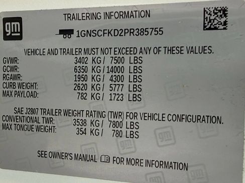 Used 2023 Chevrolet Suburban Premier RWD image 43