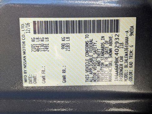 Used 2017 Nissan Maxima 3.5 SL FWD image 26